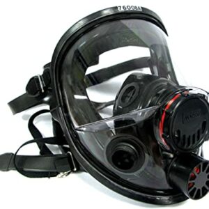 7600 Series Honeywell Premium Full Facepiece Silicone, Med/Large