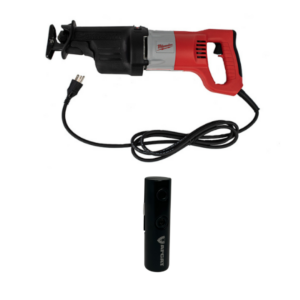 15 Amp Milwaukee Sawzall® Orbitable Reciprocating Saw with Case and Blade Adapter; the FOAMZALL