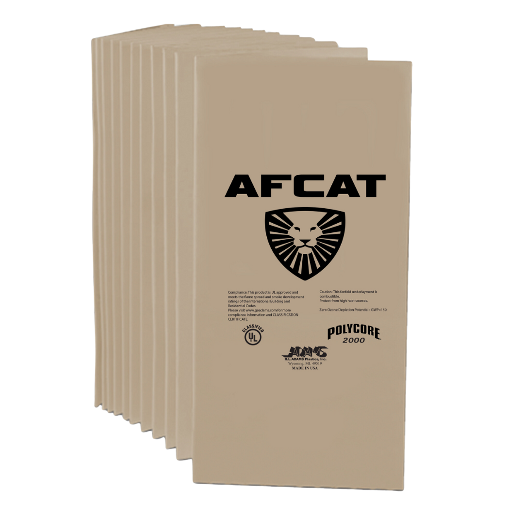 AFCAT FANFOLD UNDERLAYMENT