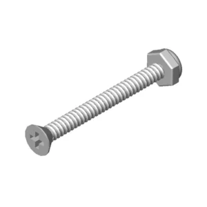1/4 - 20 X 2" Flat Head Screw W/ Nut