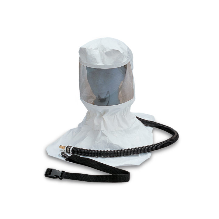 Tyvek Respirator Hood Assembly - Single Bib Hood & Downtube